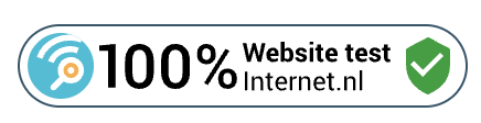 100% Website test Internet.nl badge