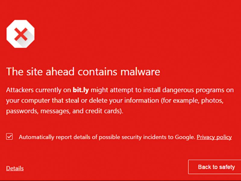 Website met Malware